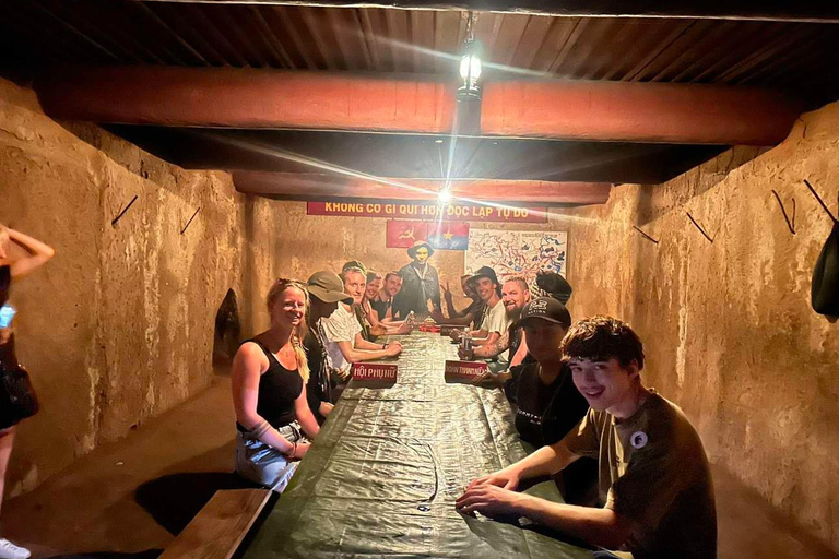 HCM: Explore Cu Chi Tunnels, Shooting, Tasting Steam Cassava Standard Group Tour (Max 25 peoples)