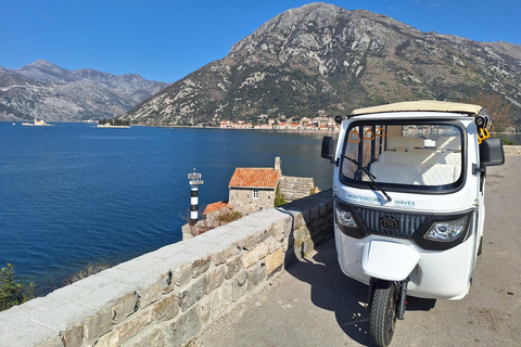 Kotor: eTukTuk Tour with Prčanj, Tivat, and Trojica Hill