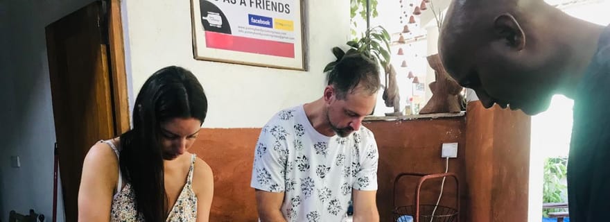 Cours privé de cuisine traditionnelle sri-lankaise à Kandy