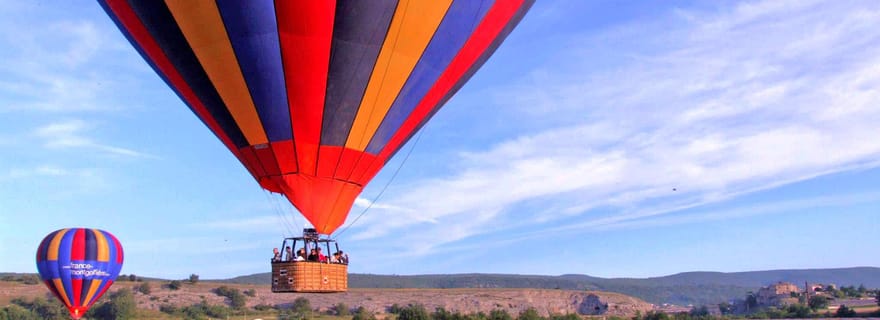 Provence : Vol en montgolfière avec toast de célébration