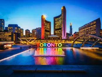 Toronto: Geführte Nachttour mit Eintritt in den CN Tower