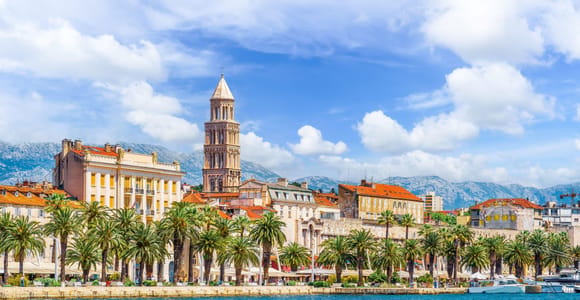 Von Dubrovnik aus: Tagestour und Stadtführung Split mit Transfers
