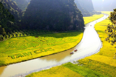 Ha Noi: Ninh Binh Wycieczka 1-dniowa/ Hoa Lu &amp; Tam Coc/ Pełna obsługaFriendly Travel: Hoa Lu i Tam Coc - 1-dniowa wycieczka z lunchem,