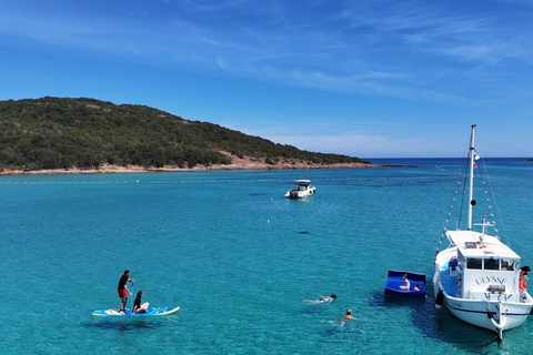 Porto-Vecchio: Boat Tour with Meal and Swim Stops