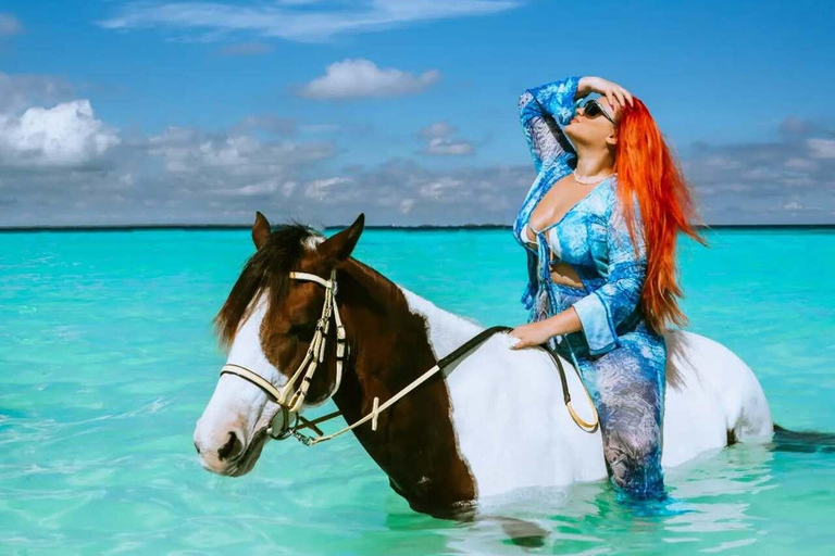 Experience Ocean & Village Horse Riding on Zanzibar Beach FOR GUESTS STAYING IN NORTH & EAST COAST AREAS. 30 MINUTES