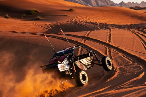 Dubaï : Expérience en buggy des dunes + découverte des fossilesBuggy des dunes 2 places | 1 heure de conduite autonome | Avec transfert