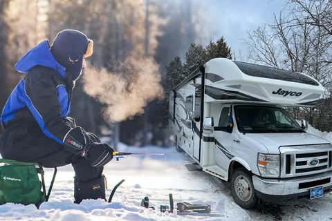 Toronto: Eisangeln Tagestour Wohnmobil Tour