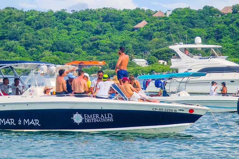 Cartagena: VIP Rumba Tour to Cholon Island with Open Bar Cartagena: VIP Rumba Tour to Isla Cholón with Open Bar