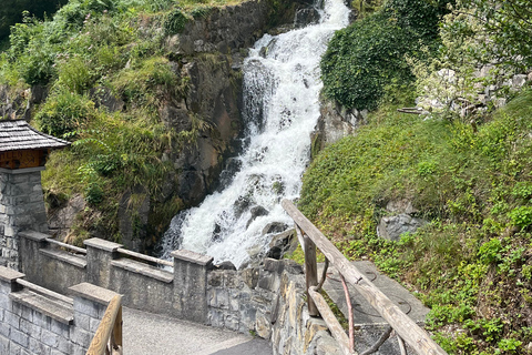 Pilatus, Aareschlucht en St. Beatusgrotten: tour vanuit Bazel