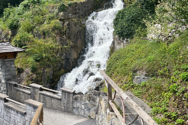 Pilatus, Aareschlucht en St. Beatusgrotten: tour vanuit Bazel