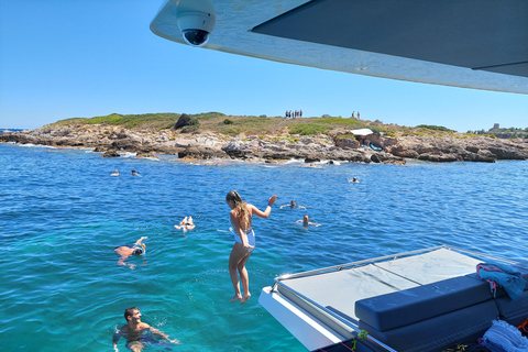 Snorkeling experience onboard of E-Catamaran at Palma BaySnorkeling experience at Palma Bay