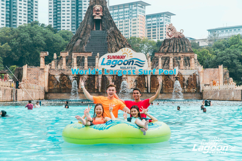 Kuala Lumpur: Sunway Lagoon Entry Ticket Night Park Ticket