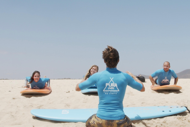 Corralejo, Fuerteventura : Cours de surf