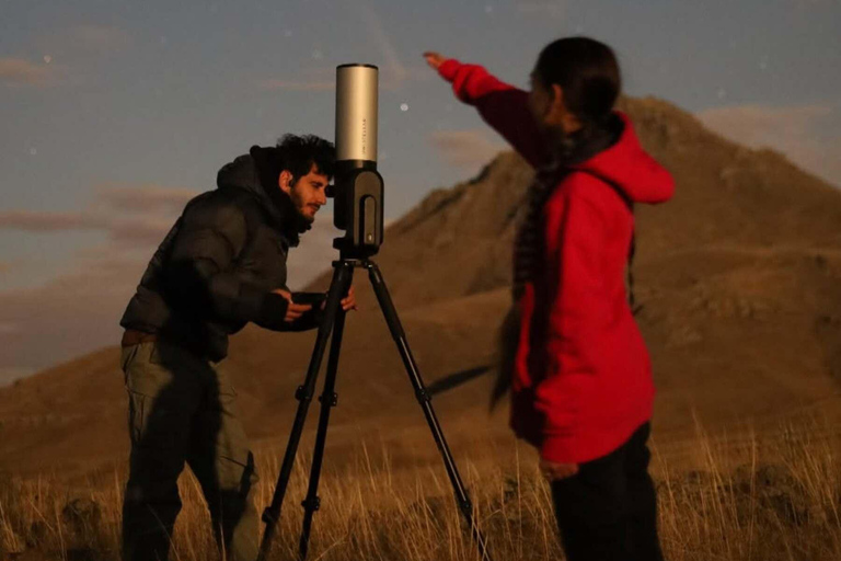 Stargazing at Lake Sevan: Night Sky & Campfire Experience