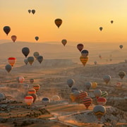 Kappadokien: Göreme Sonnenaufgang Heißluftballonfahrt