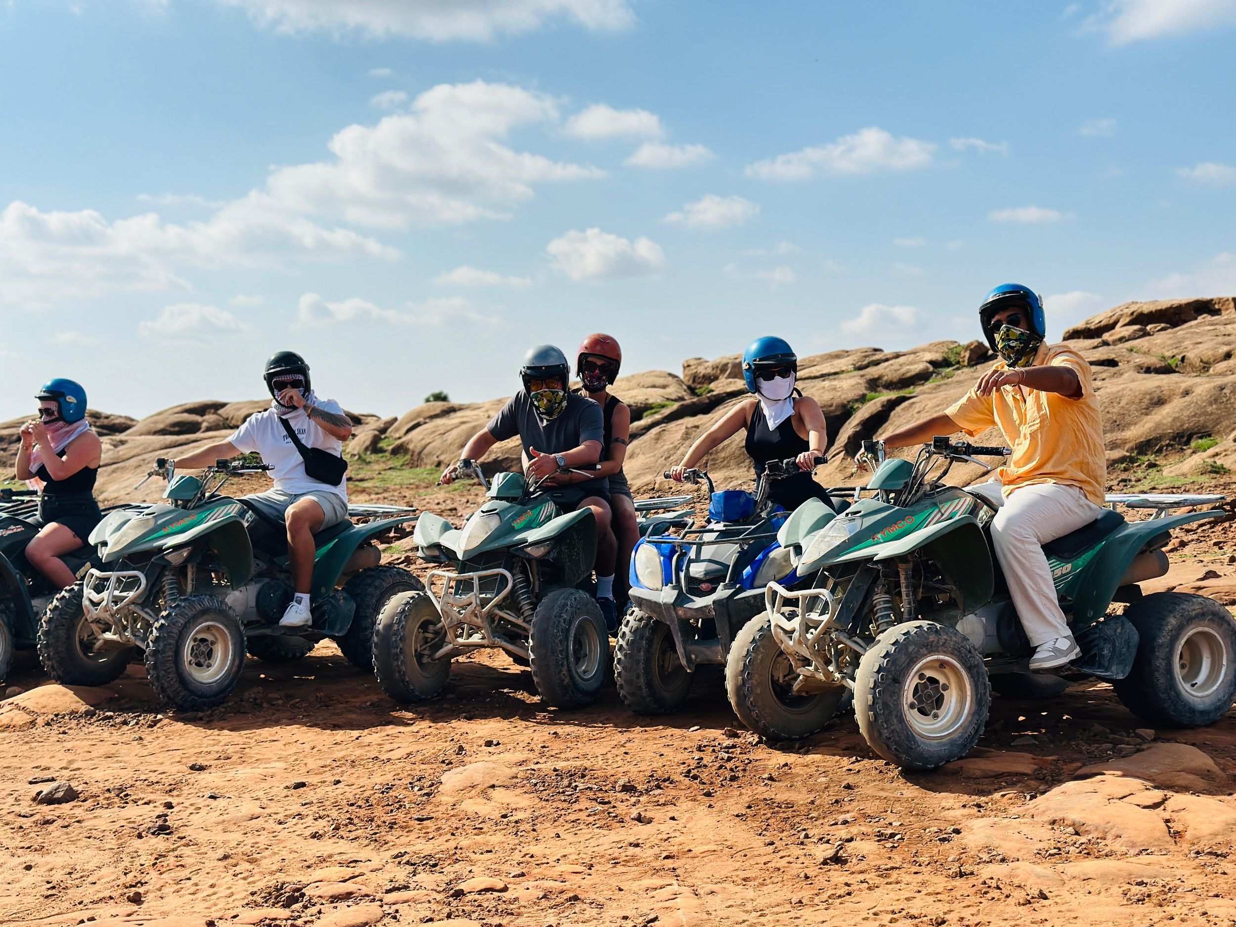 Hammamet: Quad-Tour mit Guide und Hotelabholung inklusive