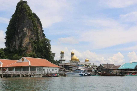 Från Khaolak : Halvdagsutflykt James Bond Island Bond