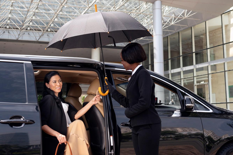 L&#039;expérience d&#039;un majordome VIP à l&#039;arrivée à l&#039;aéroport en JamaïqueArrivée à l&#039;aéroport par un majordome VIP en Jamaïque