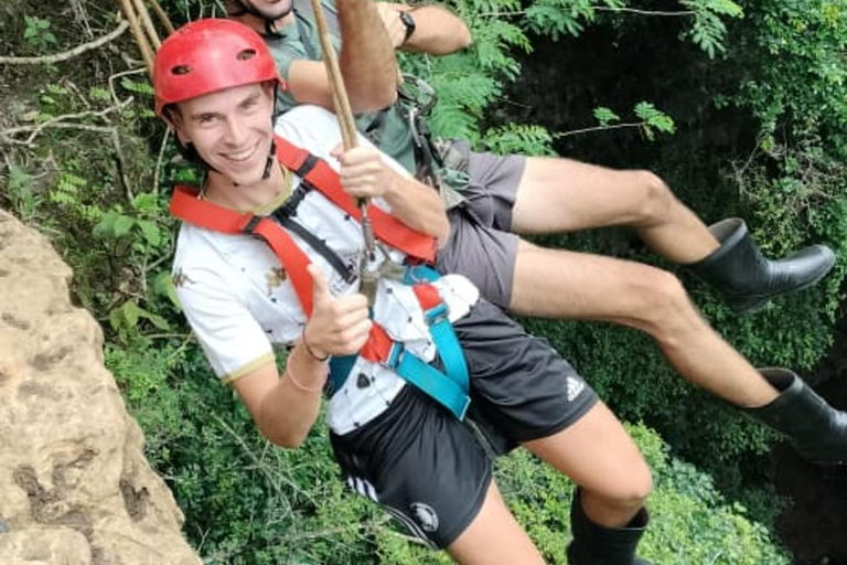 Yogyakarta: Jomblang Cave & Timang Beach Adventure Tour Jomblang Cave Tour