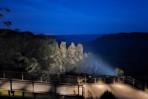 Visite nocturne des montagnes bleues de Sydney