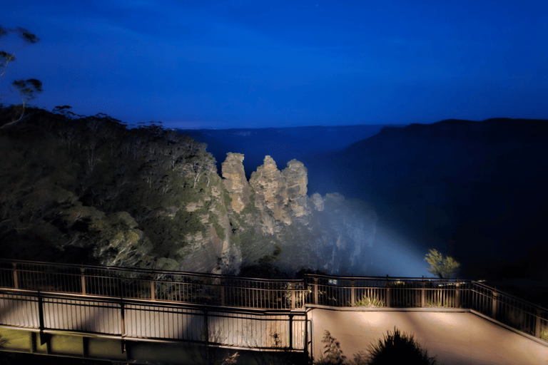 Passeio noturno pela Blue Mountain de Sydney