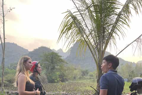 Ninh Binh : Tour en moto dans la campagne avec guide local