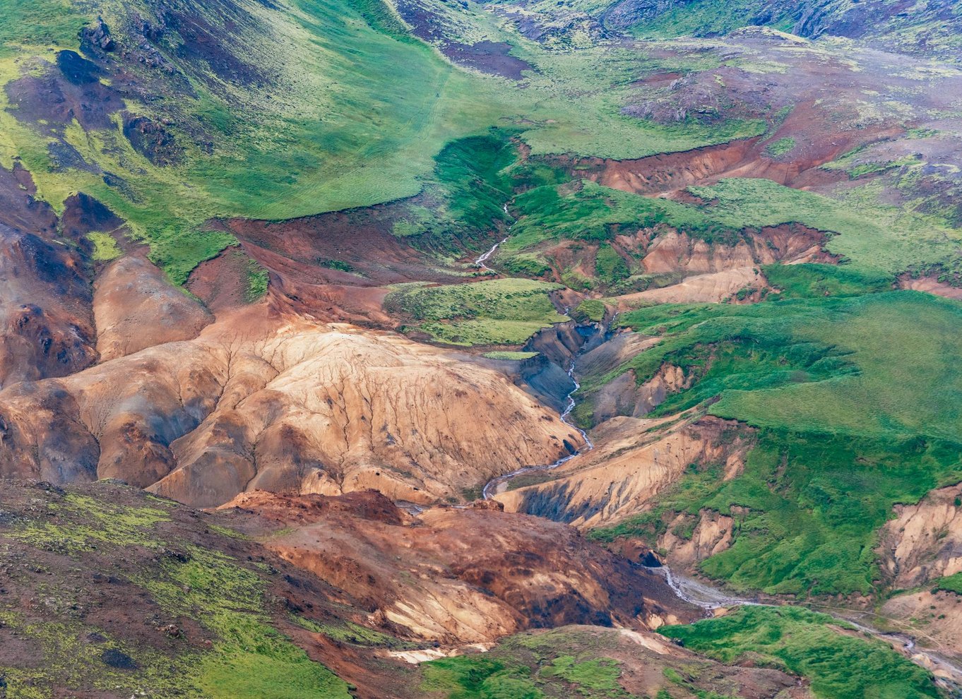 Fra Reykjavik: Helikoptertur i det nye vulkanske område