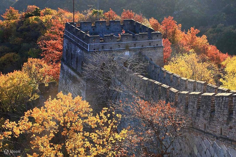 Pékin : Excursion d&#039;une journée à la Grande Muraille de Mutianyu et à la station de ski de Huaibei