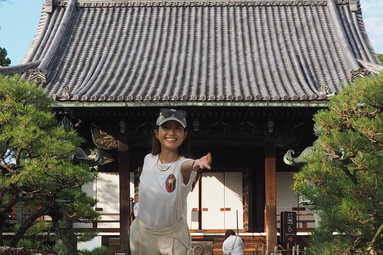 E-Bike Tour in Kyoto with Asuka, Japanese graduate student