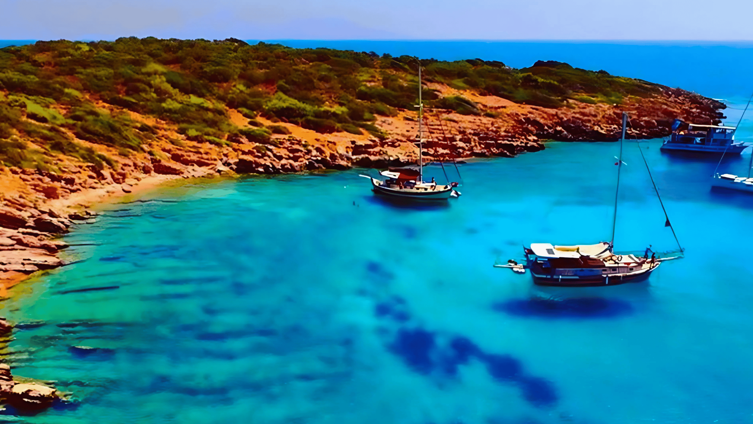 Bodrum Schwarze Insel Bootsfahrt