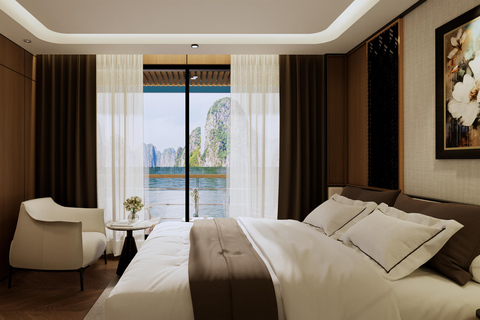 Hanoi: 2-Day Lan Ha & Halong Bay Luxurious Cruise w/Balcony Hanoi: 2-Day Lan Ha & Halong Bay Luxury Cruise with Balcony