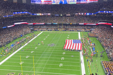 New Orleans: New Orleans Saints Football Game Ticket Sideline