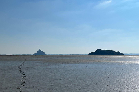 Bay of Mont Saint-Michel : Quicksands + Tombelaine Island Bay of Mont Saint-Michel : Quicksands + Tombelaine Island