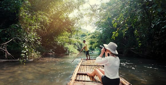 Phuket: Bambus-Rafting & Quad-Fahrt (optional)