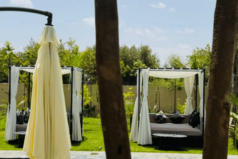 From Marrakesh: Pool Day Pass in Atlas Mountains with Lunch Refreshing Pool Escape: Enjoy Lunch and Easy Pickup
