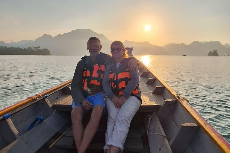 From Khao Lak: Private 3-Day Cheow Lan Lake & Khao Sok
