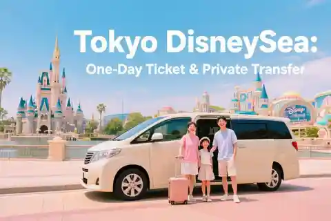Tokyo DisneySea: jednodenní vstupenka a soukromá doprava