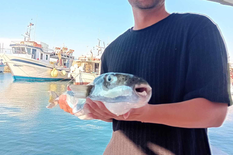 Rodes: Viagem de pesca com churrasco e nataçãoRhodes: Viagem de pesca com churrasco e natação