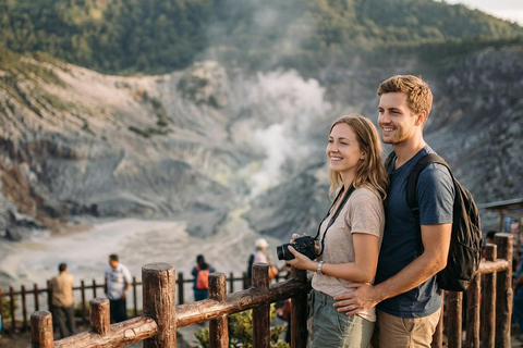 Jakarta: Bandung Volcano, Hot Springs & Wine Tasting Jakarta: Bandung Volcano, Hot Springs & Wine Day Shared Tour