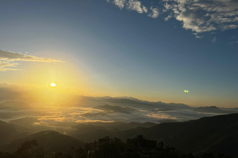 Vanuit Kathmandu: Nagarkot Tour-pakket 1 nachten 2 dagen