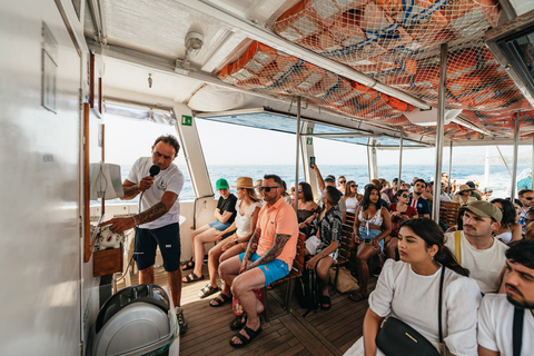 From Sorrento: Amalfi and Positano Full-Day Shared Boat Tour 9:00 AM Departure - Group Tour without Pick-Up