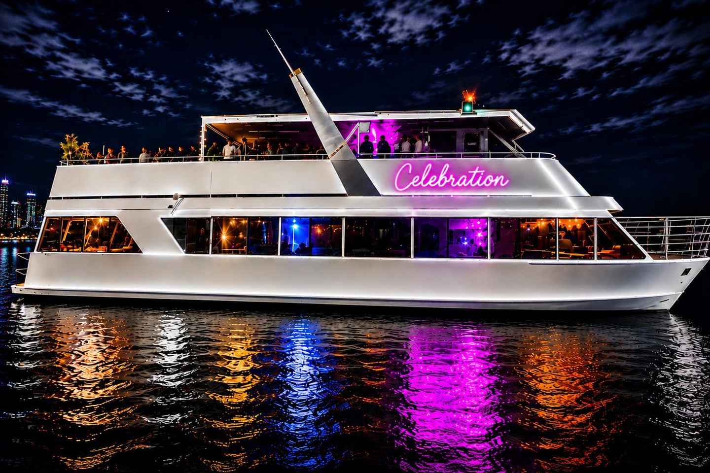 Miami: Ultimate Boat Party with Open Bar, DJ & After-Party - Full Payment | Boat Party