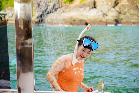 Phuket: Phi Phi Escape by VEGA Yacht with Late Departure VEGA Phi Phi – Including National Park Fee