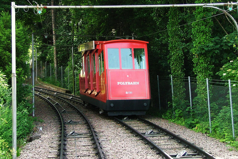 Aventura en transporte por Zúrich: Rueda dentada, Funicular y tour en barcoExcluyendo las subidas más largas