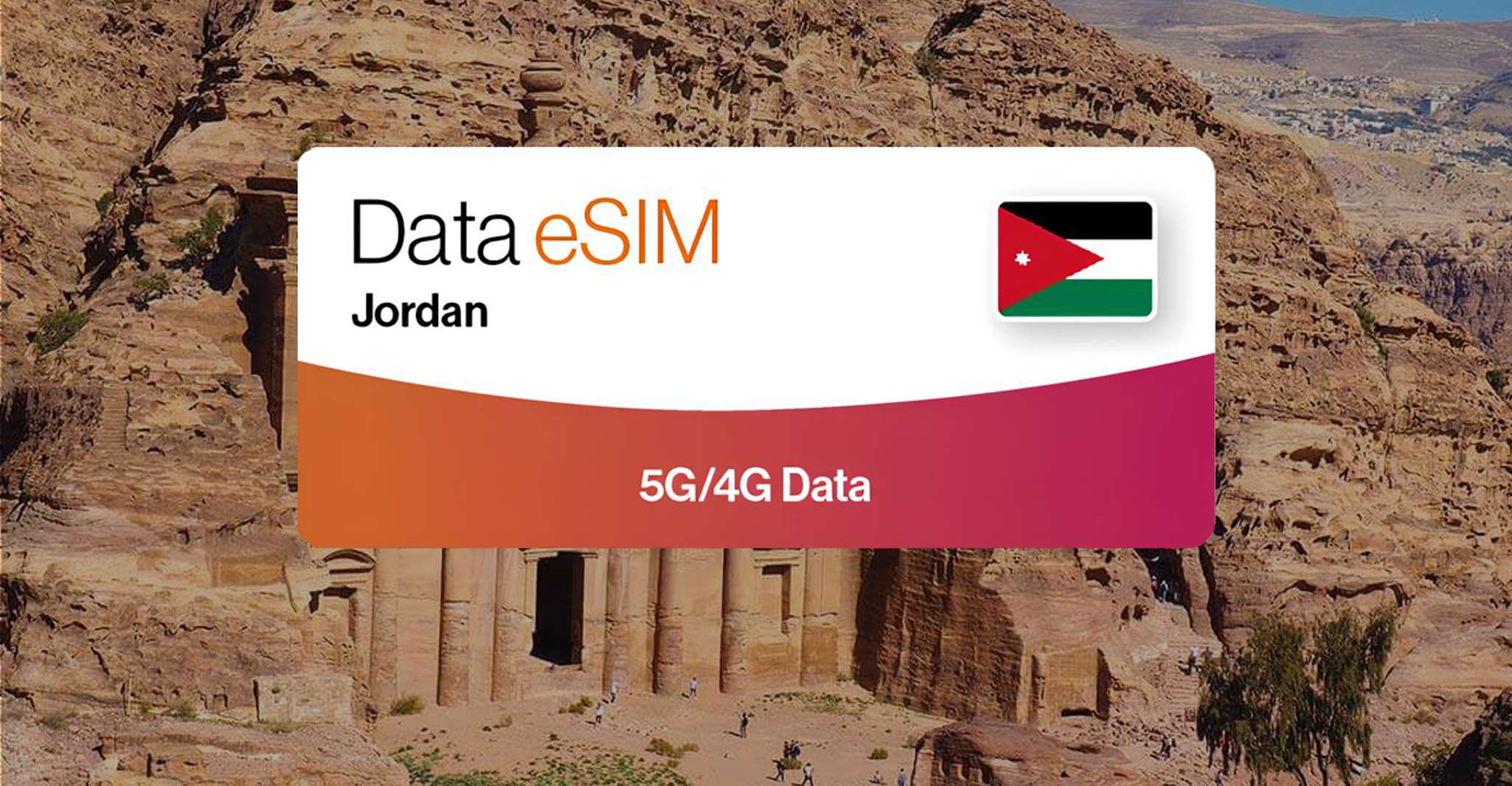 Jordan, Tourist eSIM Data Plan - Hizvo