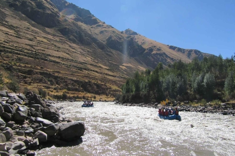 Cusco:Raften op de Urubambarivier en Zipline|ZuidvalleiCusco:Raften op de Urubamba-rivier en Zipline|South Valley