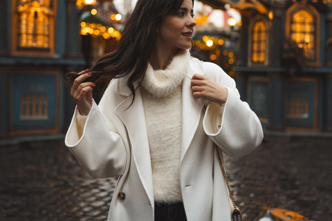 Fotoshooting auf dem Kölner Weihnachtsmarkt mit einem lokalem Fotografen