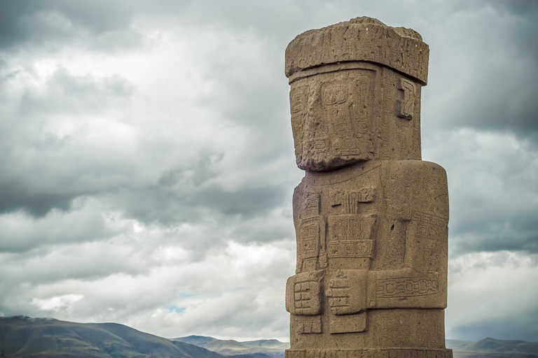 Depuis La Paz : Visite guidée partagée des ruines de Tiwanaku.