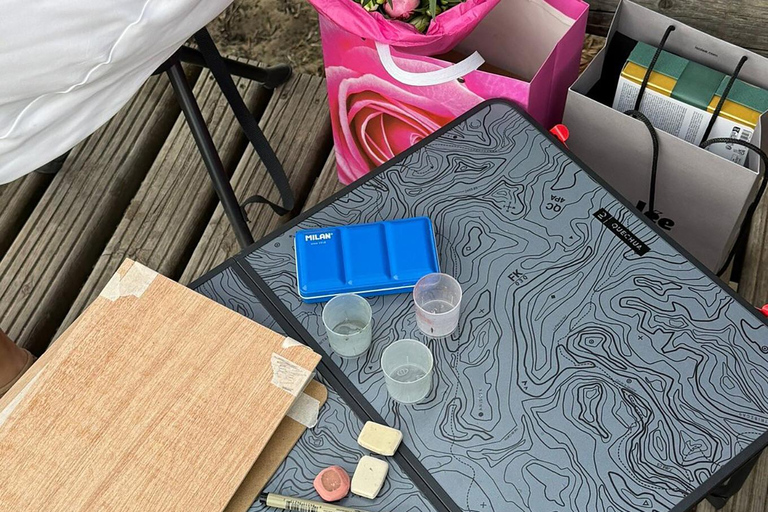 Visite et dessin à Malaga