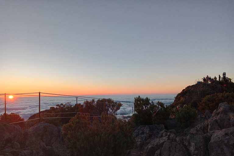 Lever de soleil sur le Pico Ruivo